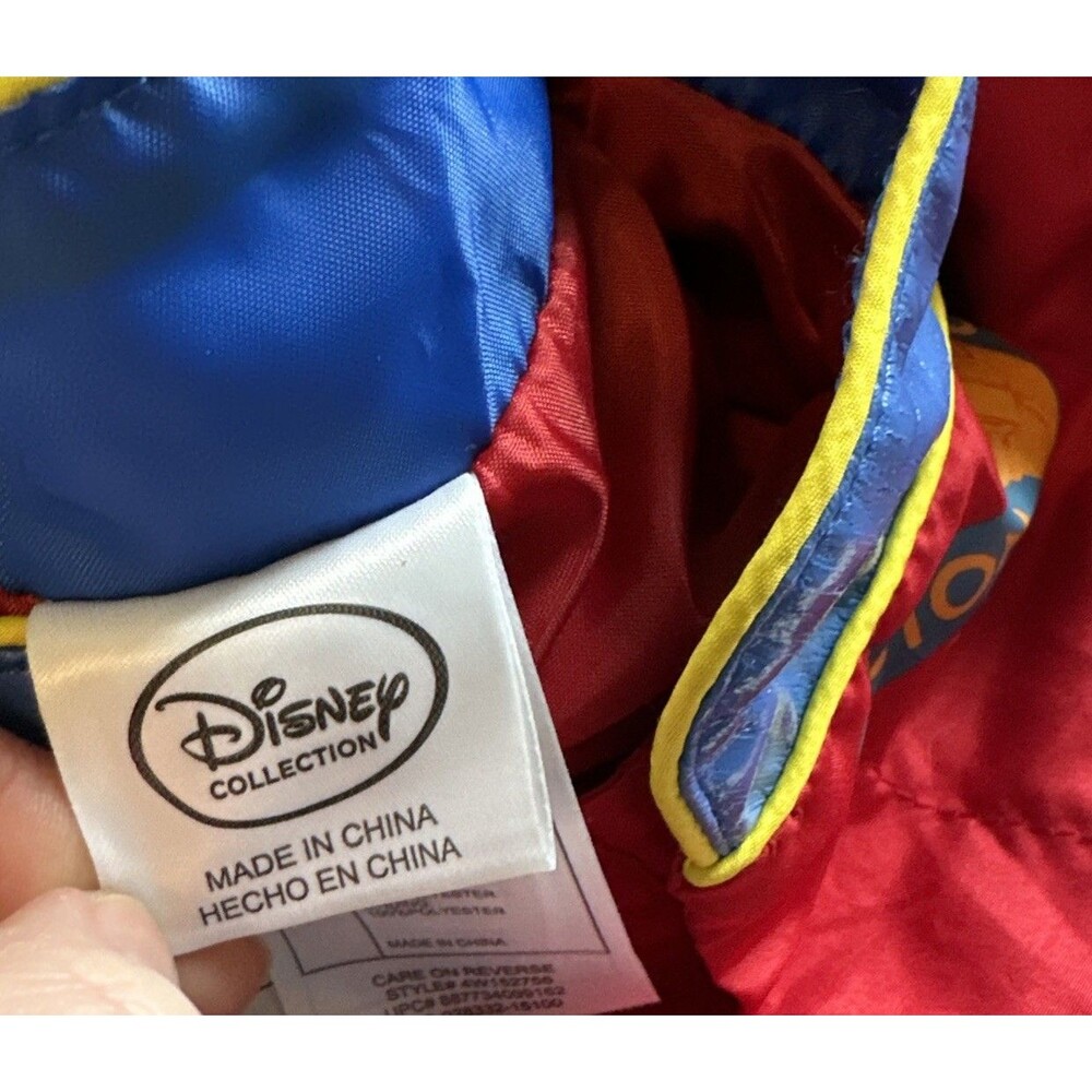 Disney Cars Lightning McQueen Racing Suit Costume Size 4 Plus Lunch-sack, Toys - Picture 10 of 10
